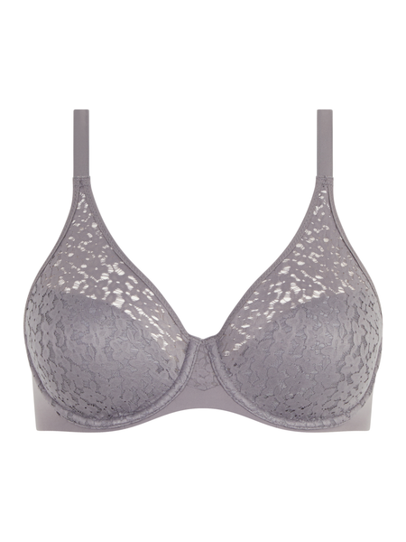 Chantelle Norah Lace Full-coverage Bra In Raspberry/cherry Red Chantelle Norah Lace Full-coverage Bra In Raspberry/cherry Red