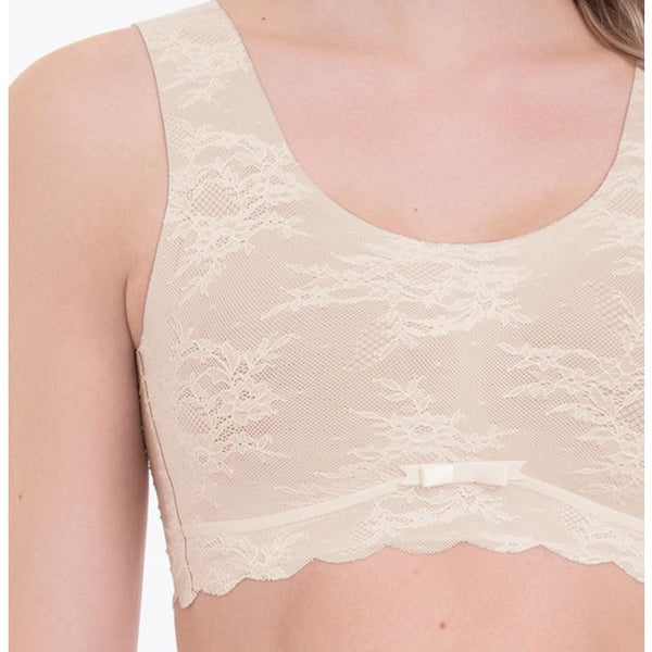 Anita Essentials Lace Bralette - Crystal Nude & Anthracite – Lily