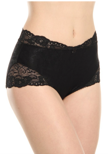Arianne Stacy Full Brief w/ Lace Trim – Lily Pad Lingerie