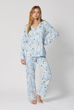 BedHead L/Slv Classic PJ Set - Magnolia Breeze - Lily Pad Lingerie