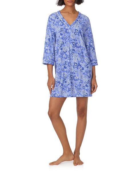 BedHead Sleepshirt - Blue Desert Flowers