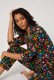 BedHead 3/4 Slv Crop PJ Set - Winter Blooms