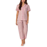 BedHead S/Slv Cotton Crop PJ Set - Willow