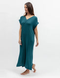 Cyberjammies Serene Cap Slv Nightdress in Teal