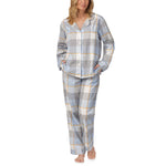 BedHead L/Slv Classic Flannel Set - Lakeside Plaid