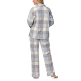 BedHead L/Slv Classic Flannel Set - Lakeside Plaid