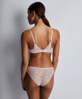 Aubade Rosessence Italian Brief in Nude & Black