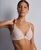 Aubade Rosessence Plunging Triangle Bra in Nude