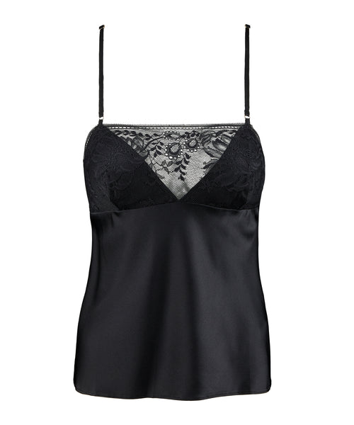Aubade Midnight Whisper Top in Black