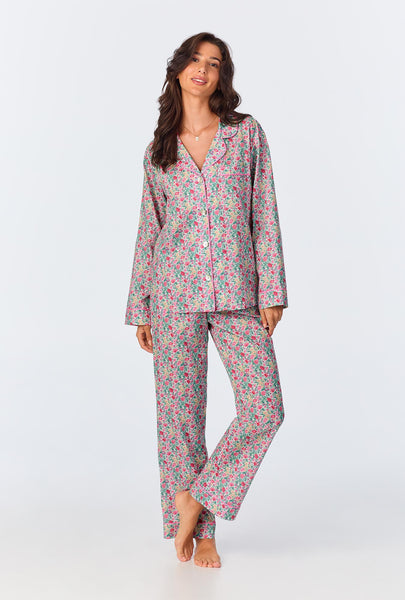 BedHead L/Slv Classic PJ Set - Florence May (Liberty Collection)