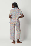 BedHead Whimsy Ditsy S/Slv Crop PJ Set