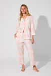 BedHead L/Slv Classic Flannel PJ Set - Checking In Pink Plaid