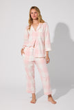 BedHead L/Slv Classic Flannel PJ Set - Checking In Pink Plaid