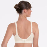 Anita Essential Lace Padded Bralette (Adj Strap) - Crystal - Lily Pad Lingerie