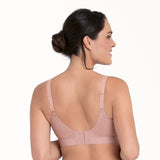 Anita Essential Lace Padded Bralette (Adj Strap)- Rosewood