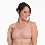 Anita Essential Lace Padded Bralette (Adj Strap)- Rosewood