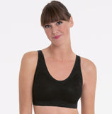 Anita Essential Lace Padded Bralette (Adj Strap)-Black