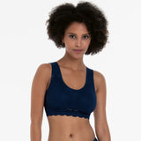 Anita Essentials Lace Bralette - Berry, Rosewood & Navy