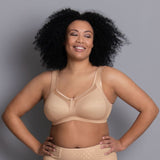 Anita Clara Wirefree Seamed Comfort Bra in Beige - Lily Pad Lingerie