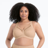 Anita Clara Wirefree Seamed Comfort Bra in Beige - Lily Pad Lingerie