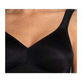 Rosa Faia (Anita) Twin Soft Cup Wirefree Bra in Black - Lily Pad Lingerie