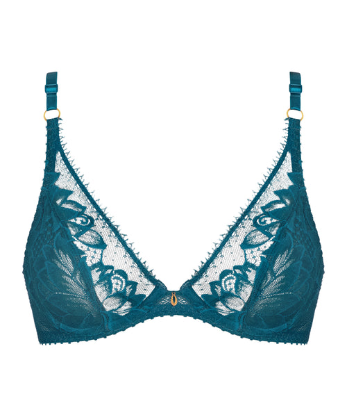 Aubade Flawless Love Triangle Bra in Dragonfly