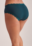 Fleur't Iconic High Waist Boyshort in Nordic Blue - Lily Pad Lingerie