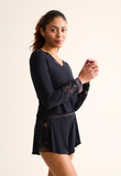 Fleur't Parsian Nights Shorty Set in Black