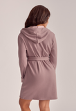Fleur't Cozy Robe in Cappuccino/Honeysuckle - Lily Pad Lingerie