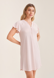Fleur't Flutter Slv Nightshirt in Strawberry Whip - Lily Pad Lingerie