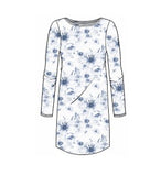 Ringella Blue Floral L/Slv Nighty
