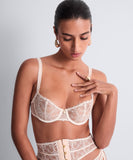 Aubade Iconic Calypso U/Wire Half-Cup Bra - Lily Pad Lingerie