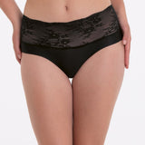 Anita Essentials Lace Full Brief in Crystal & Black