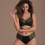 Anita Orely High Waist Brief in Black & White