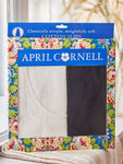 April Cornell Essential Slip Set of 2 - Black & White