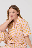 BedHead Deco Sunset S/Slv Crop PJ Set