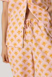 BedHead Deco Sunset S/Slv Crop PJ Set