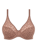 Chantelle Norah Flex Fit Full Coverage Unlined Bra - Wild Brown - Lily Pad Lingerie
