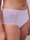 Chantelle Norah Comfort Light Control High Waist Brief - Mauve - Lily Pad Lingerie