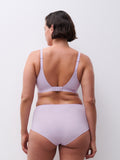 Chantelle Norah Comfort Light Control High Waist Brief - Mauve - Lily Pad Lingerie