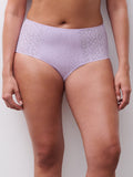 Chantelle Norah Comfort Light Control High Waist Brief - Mauve - Lily Pad Lingerie