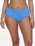 Chantelle Norah Comfort Light Control High Waist Brief - Antoinette Blue