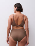 Chantelle Norah Comfort Light Control High Waist Brief - Wild Brown