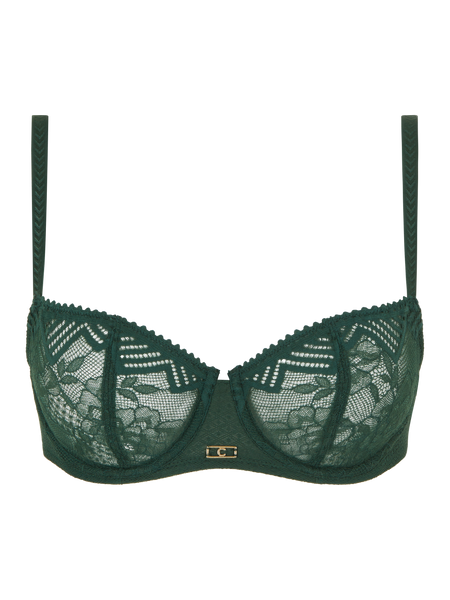 Chantelle Origins Demi Bra in Empire Green