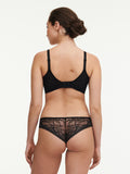 Chantelle Origins Wirefree Bra in Golden Beige & Black