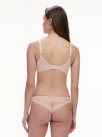 Chantelle Origins Wirefree Bra in Golden Beige & Black