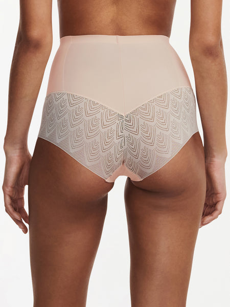 Seamless Solutions Almond Tan High-Waisted Shapewear Brief