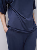 Chantelle Joe S/Slv Shirt & Pant Set in Blue Carbon