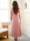 April Cornell Kerala Caftan in Misty Rose