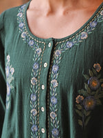 April Cornell Kerala Caftan in Teal